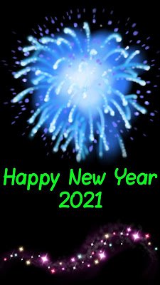 Happy New Year mobile wallpaper and greetings