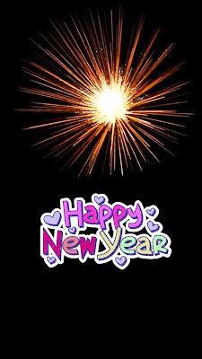 Happy New Year mobile wallpaper and greetings