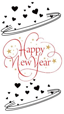 Happy New Year mobile wallpaper and greetings