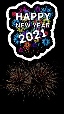 Happy New Year mobile wallpaper and greetings