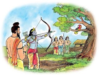 प्रेरक प्रसंग: ‘अर्जुन और तोते की आंख’ | Arjun aur tote ki ankh