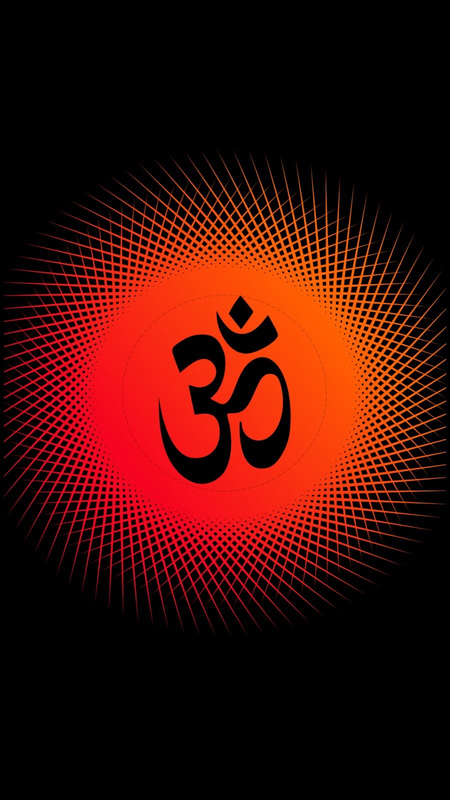 Adhyatmik Om symbol ki image, jo man ko shanti aur positive energy deti hai.