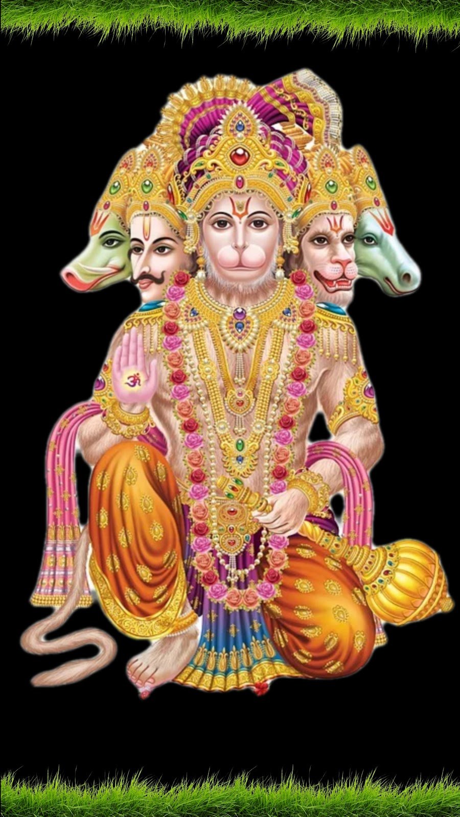 पंचमुखी हनुमान वॉलपेपर panchmukhi hanuman wallpaper for mobile