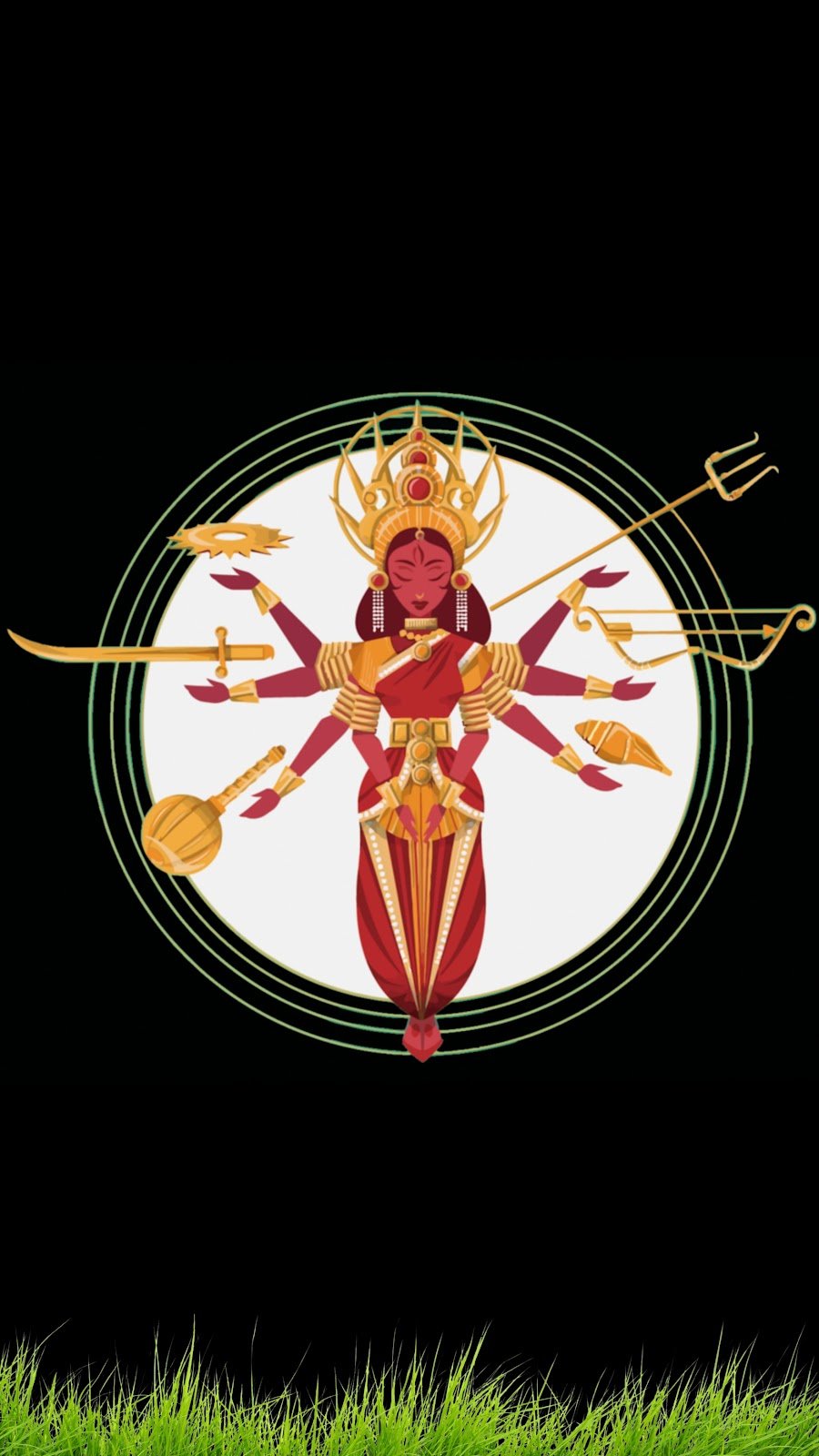 माँ दुर्गा मोबाइल वॉलपेपर Maa durga mobile wallpaper download (1)