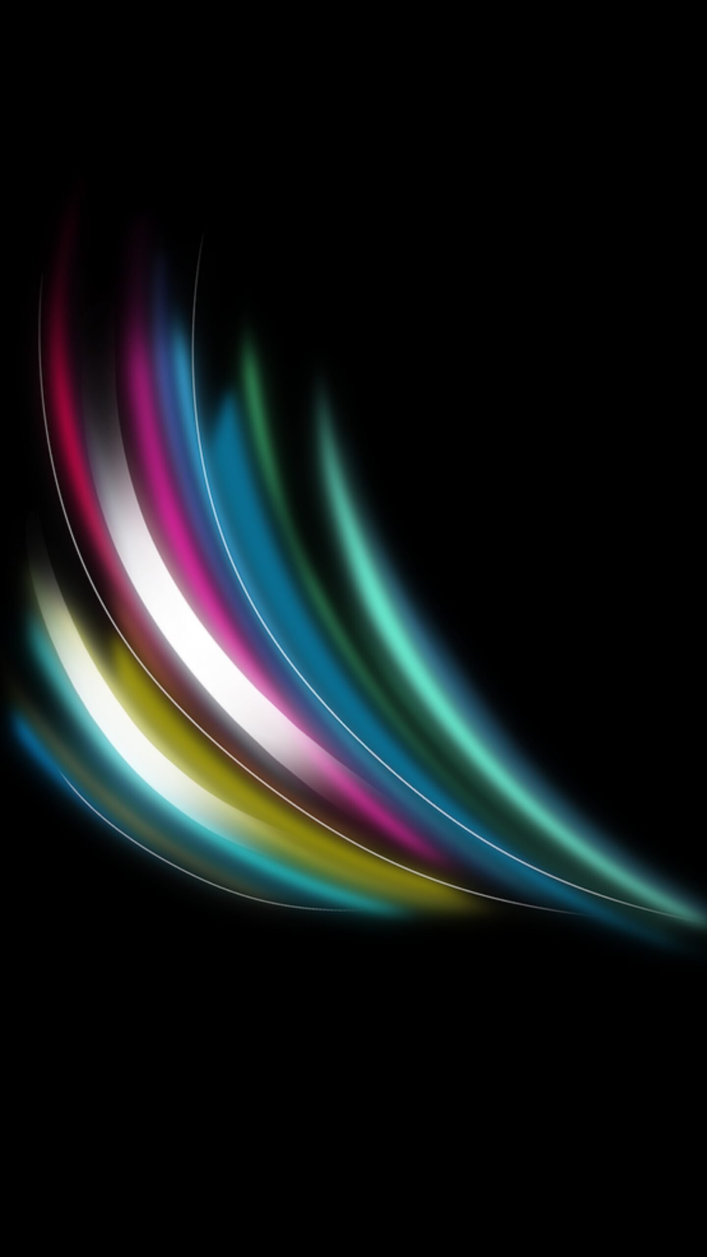 Dark Rainbow mobile wallpaper 4k ultra hd
