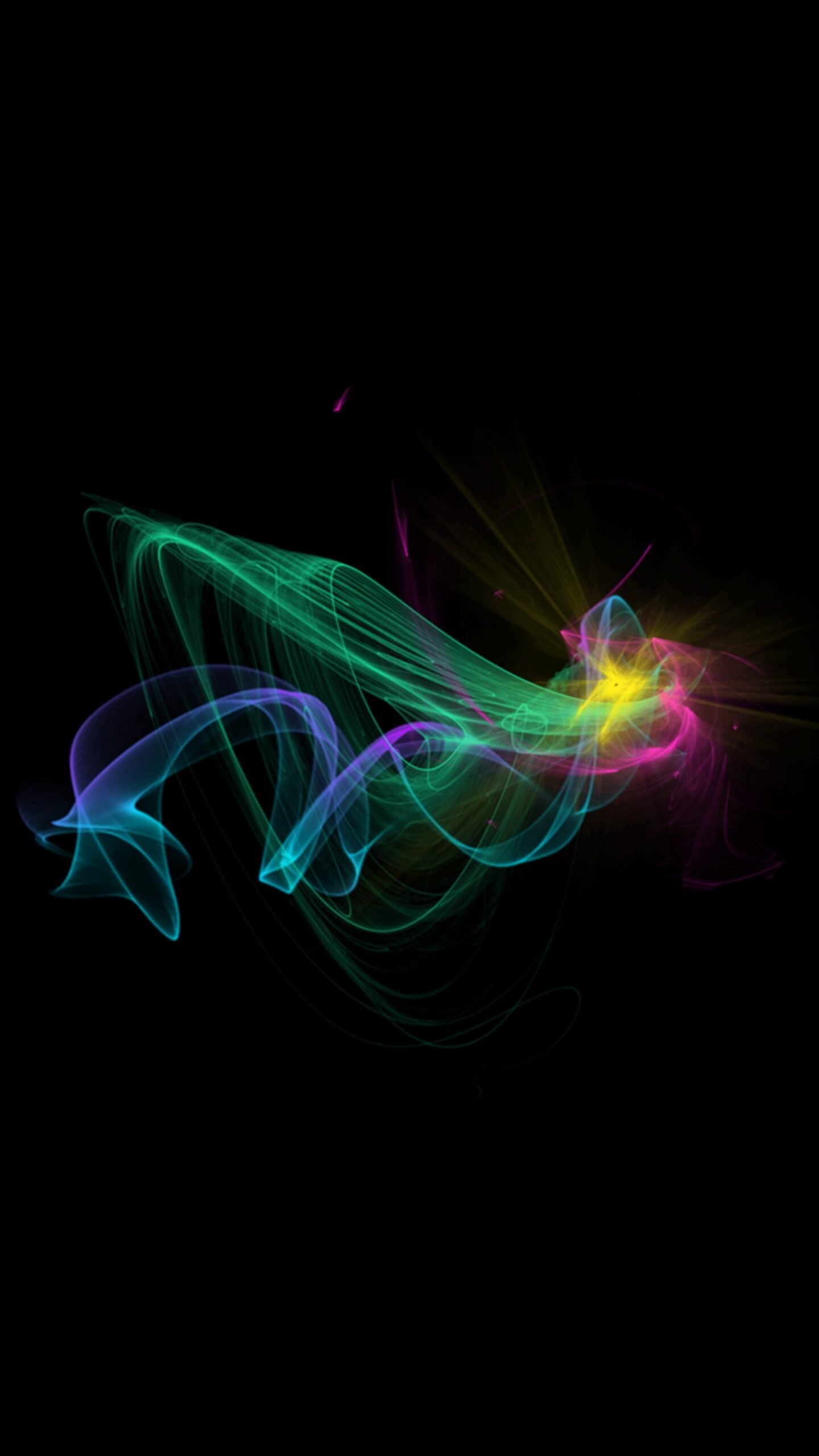 Dark Rainbow mobile wallpaper 4k ultra hd