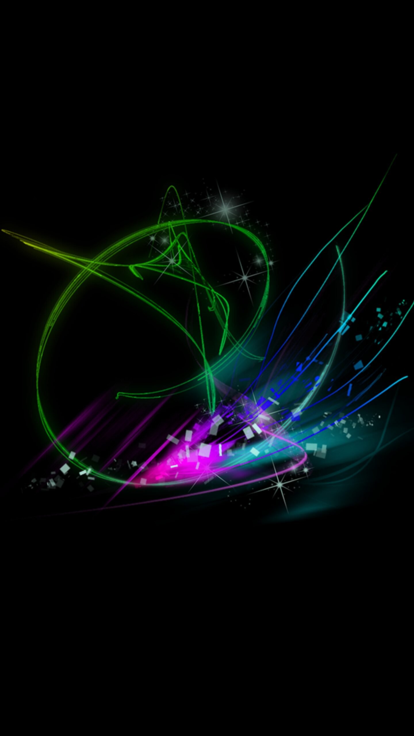 Dark Rainbow mobile wallpaper 4k ultra hd