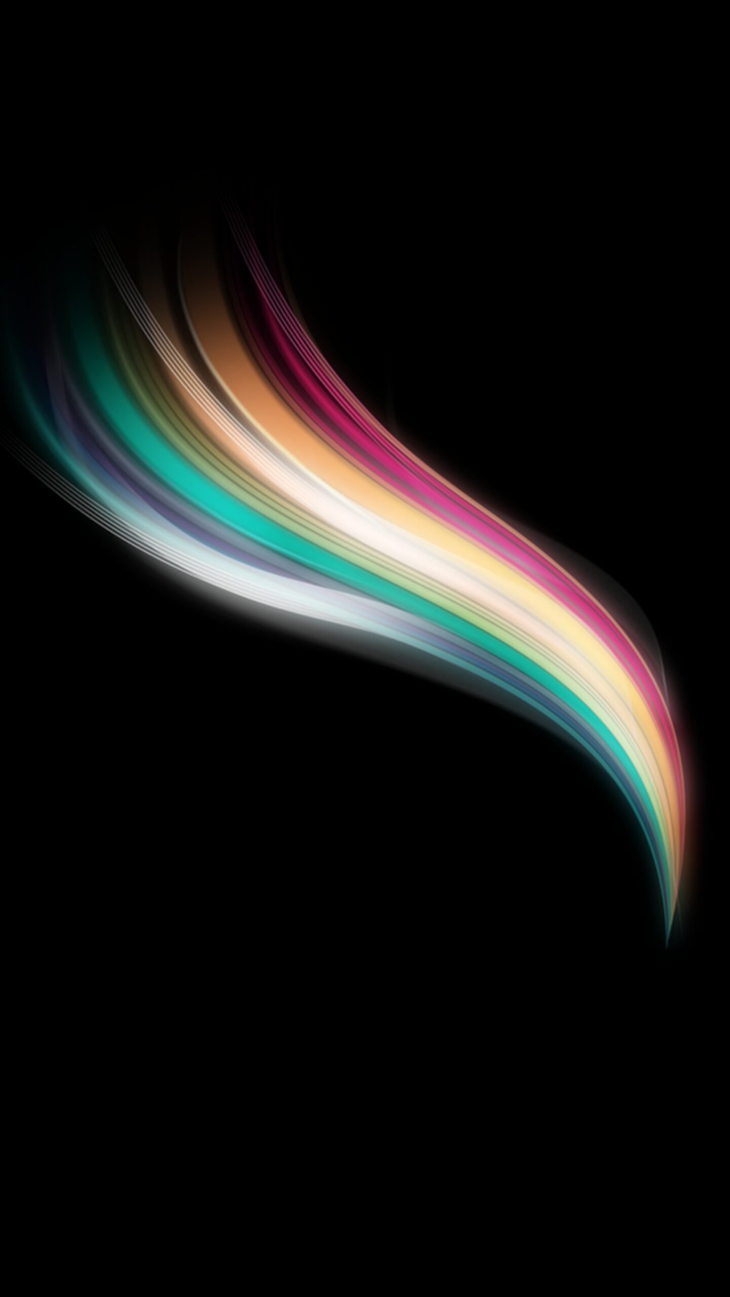 Dark Rainbow mobile wallpaper 4k ultra hd