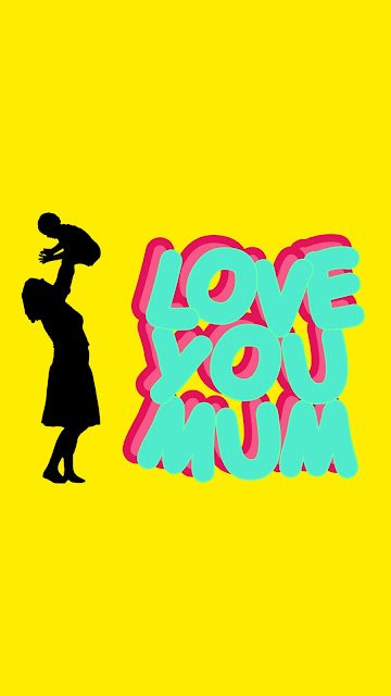 हैप्पी मदर्स डे मोबाइल वॉलपेपर — Happy Mother's Day wallpaper