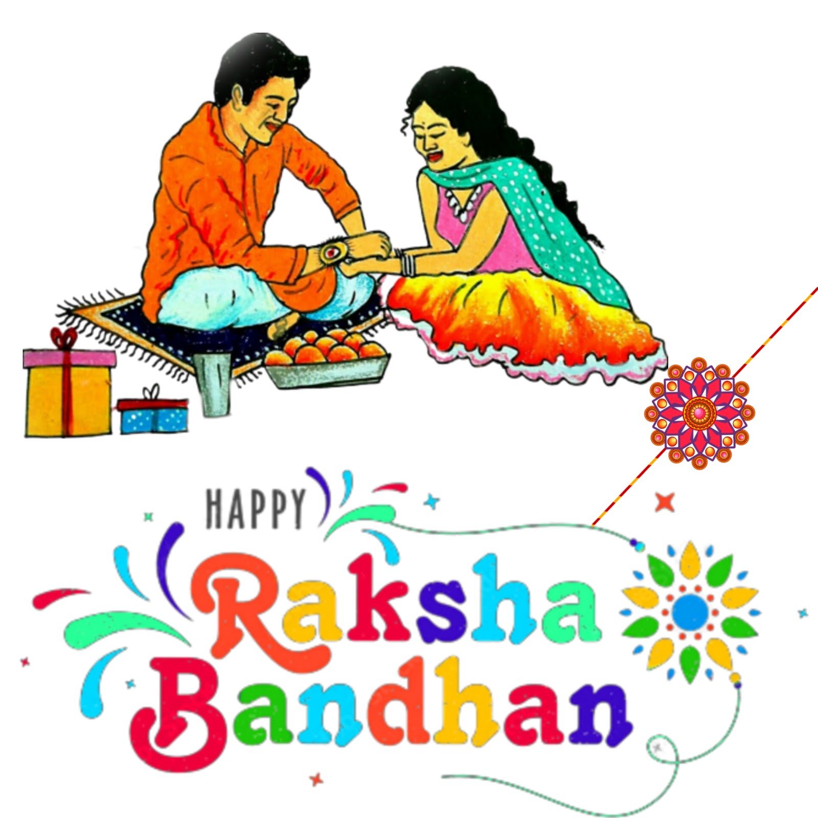 Happy Raksha Bandhan wallpaper download | हैप्पी रक्षाबंधन फोटो