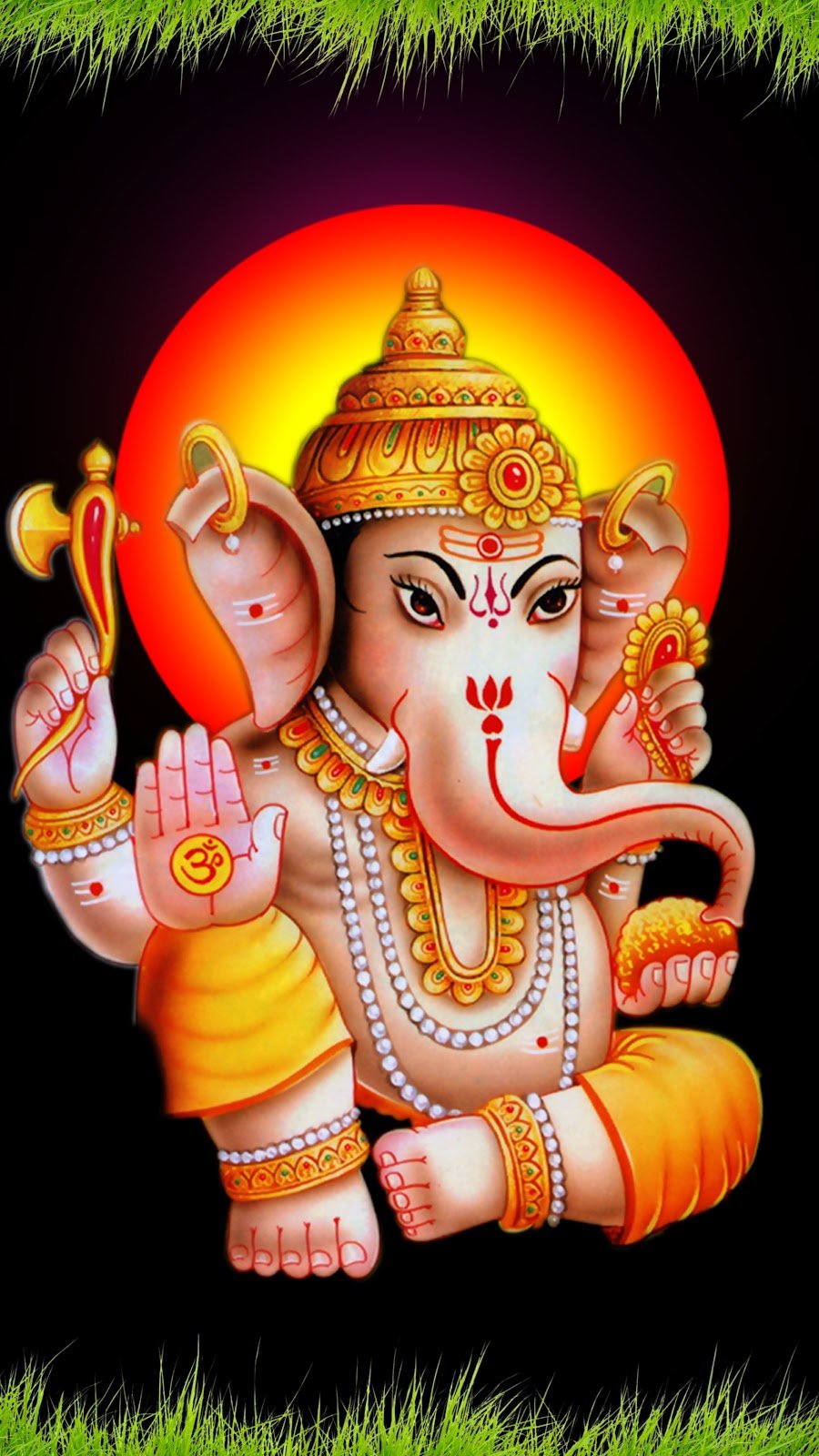 Ganesh ji Dark wallpaper, Ganesh ji wallpaper Black Background
