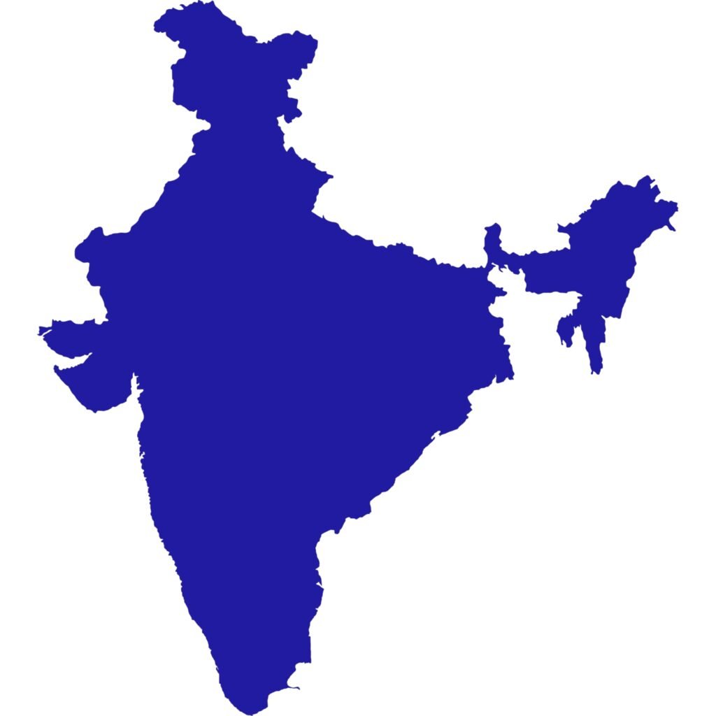 भारत का खाली नक्शा: शिक्षा, परीक्षा और रचनात्मकता के लिए एक महत्वपूर्ण संसाधन – India Map Blank Images