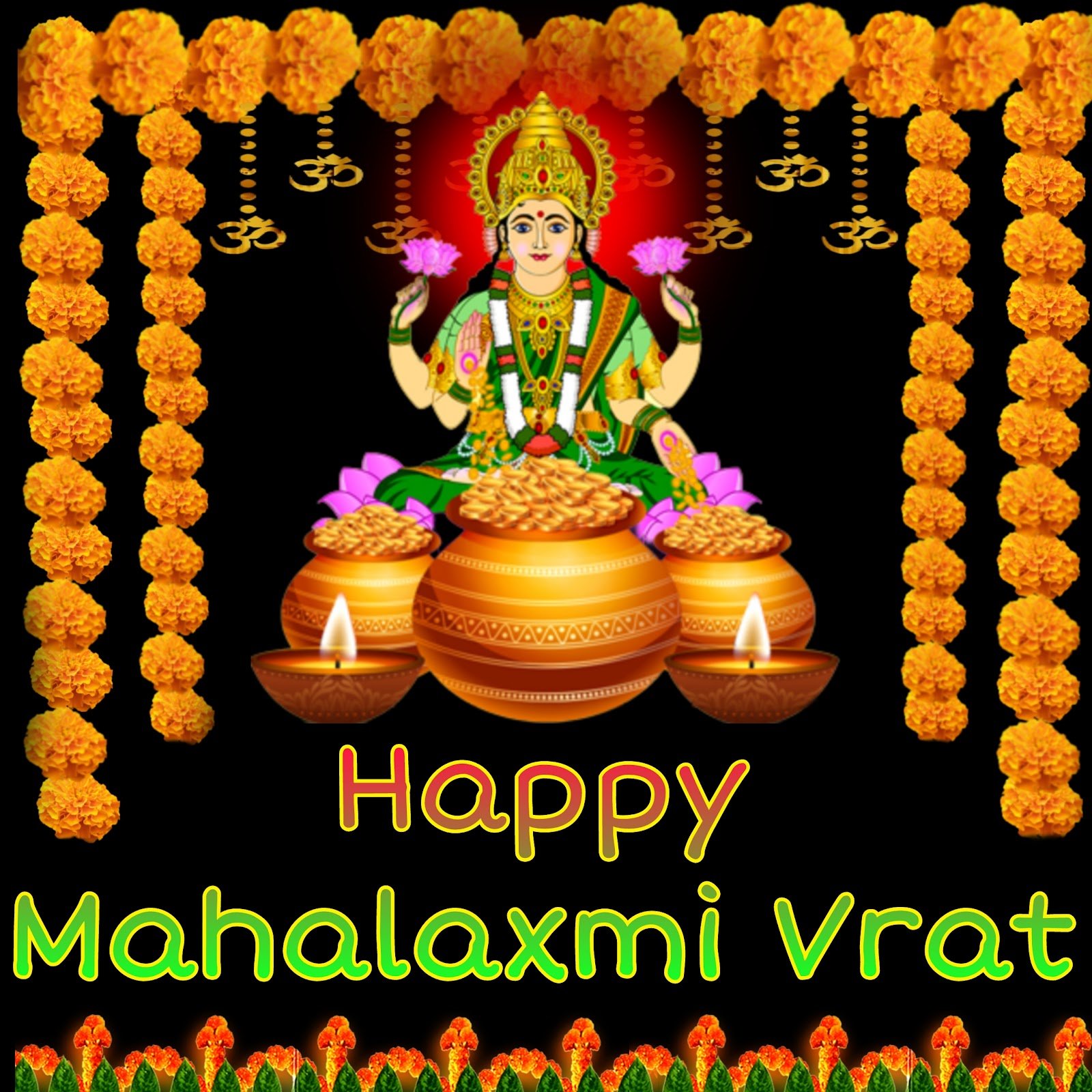 हैप्पी महालक्ष्मी व्रत | Happy Mahalaxmi Vrat image photo wallpaper HD