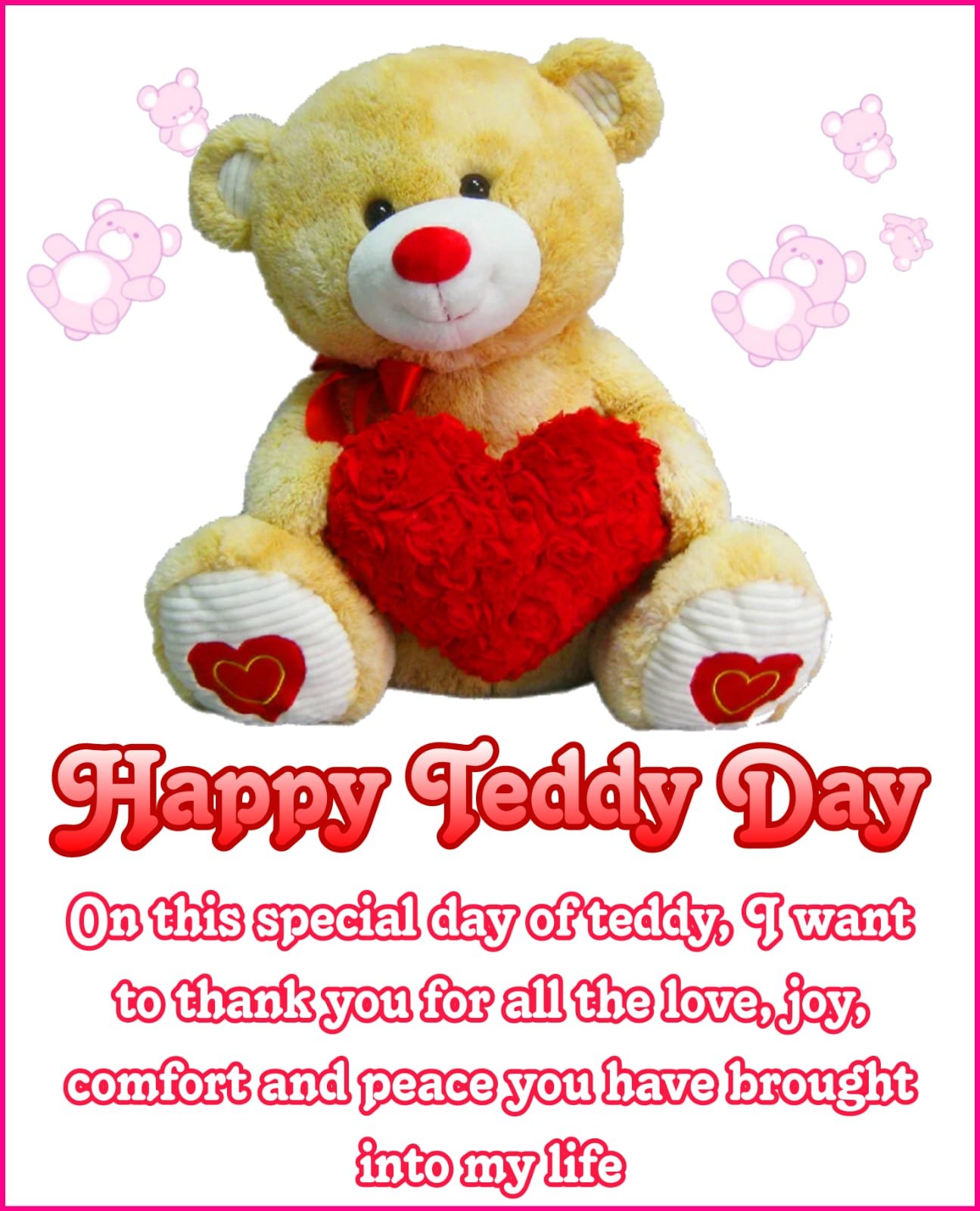Happy Teddy Day wishes images Happy Teddy Day - Wishes - Images - Photos - Wallpapers