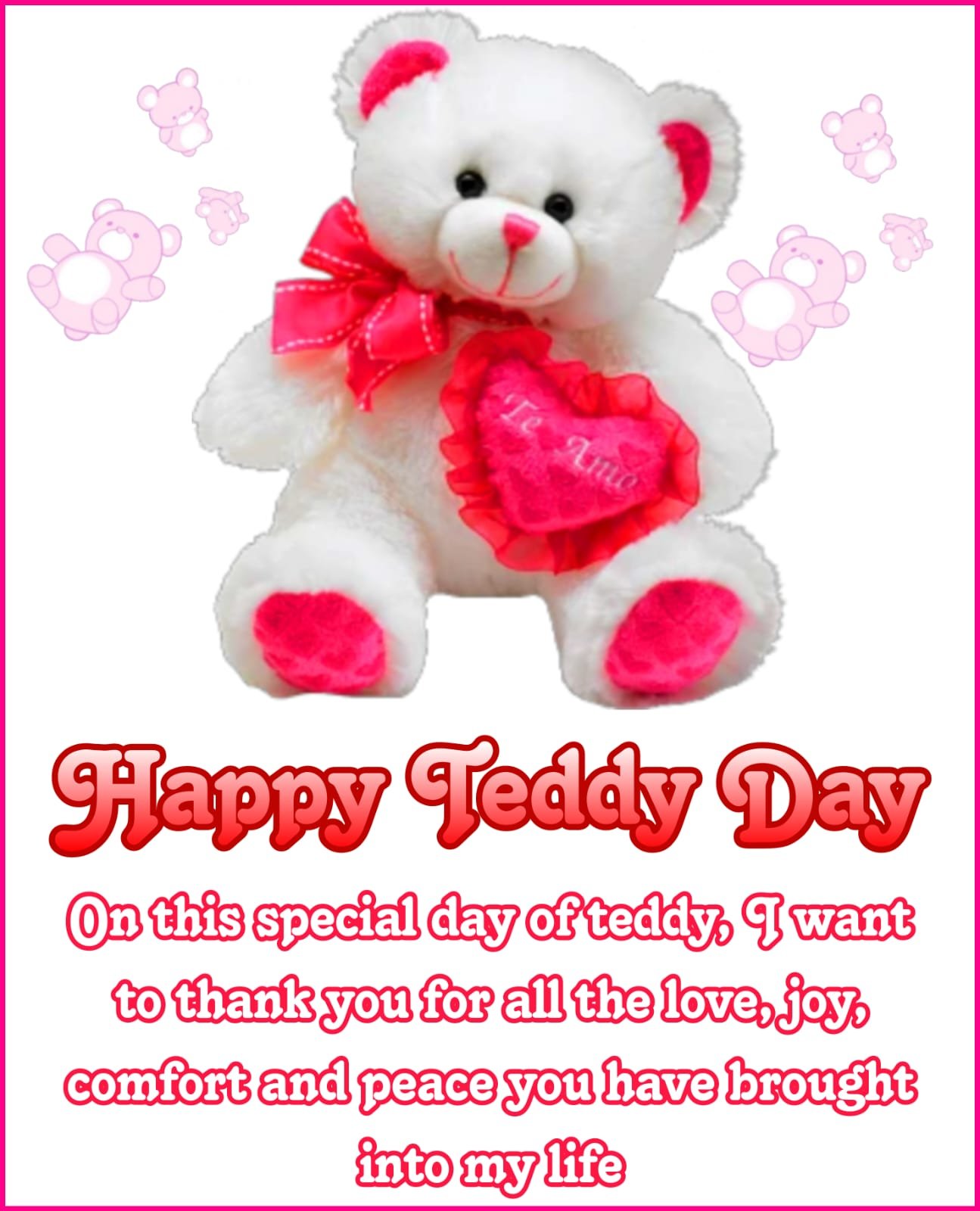 Happy Teddy Day wishes images Happy Teddy Day - Wishes - Images - Photos - Wallpapers