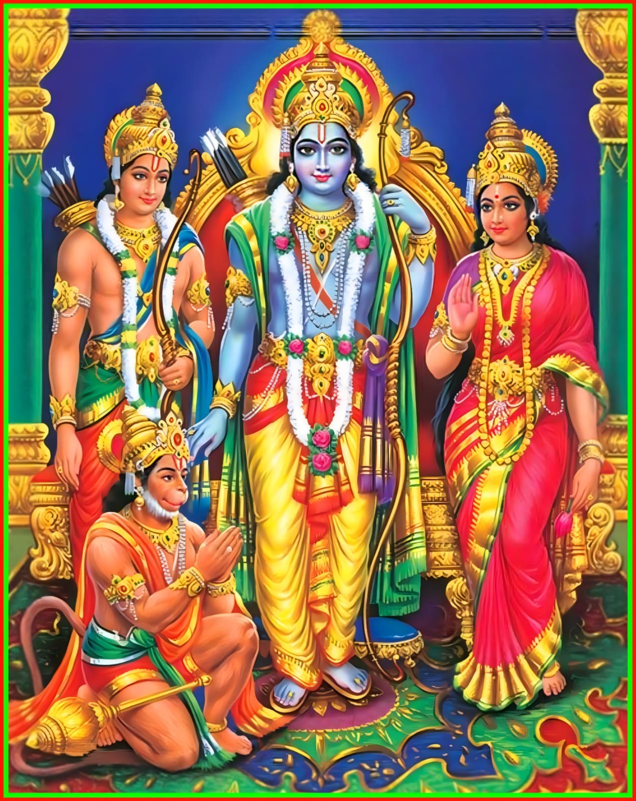Ram Sita Lakshman Hanuman photos images  | राम सीता लक्ष्मण हनुमान फोटो डाउनलोड
