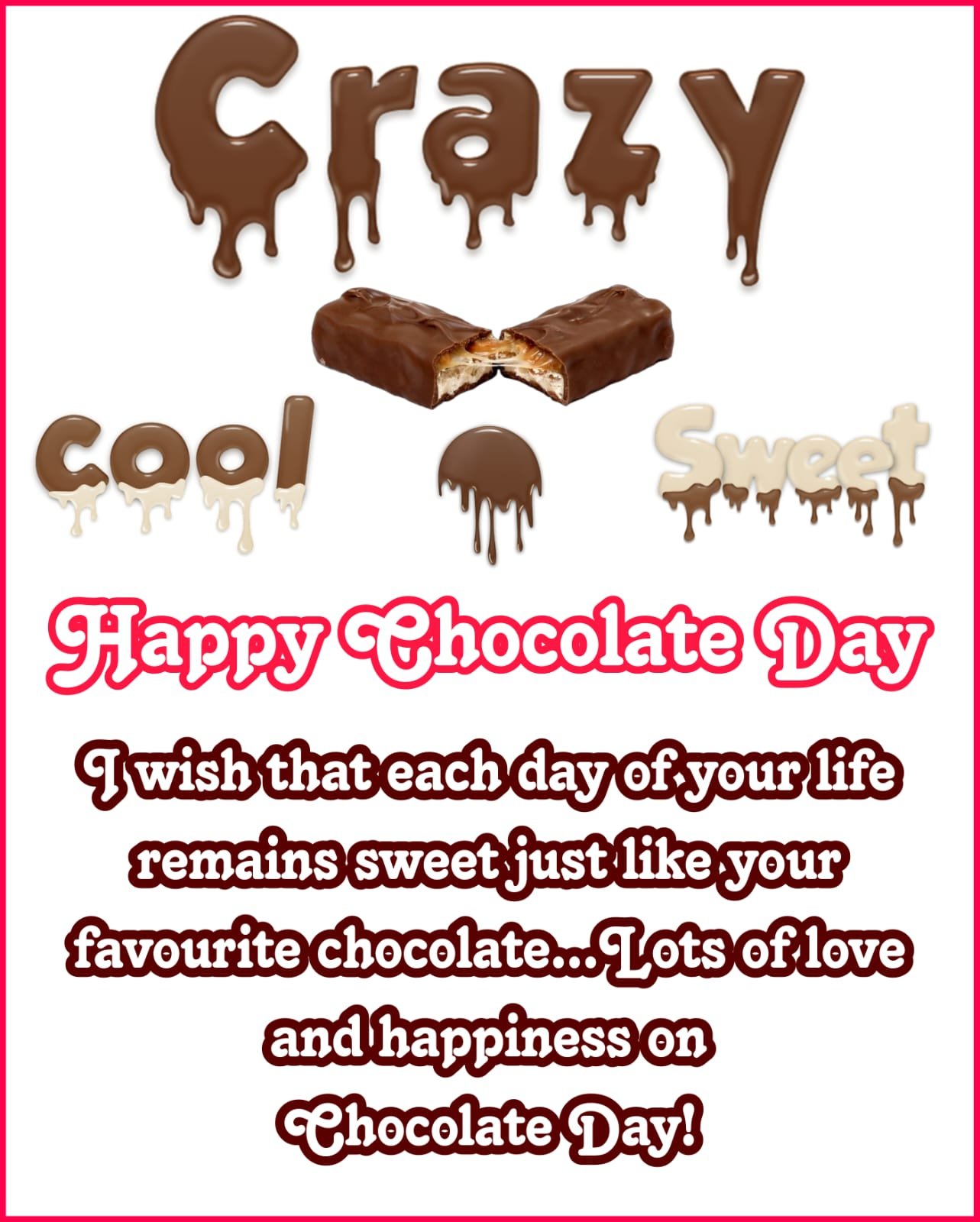 Happy Chocolate Day - Wishes - Images - Photos - Wallpapers