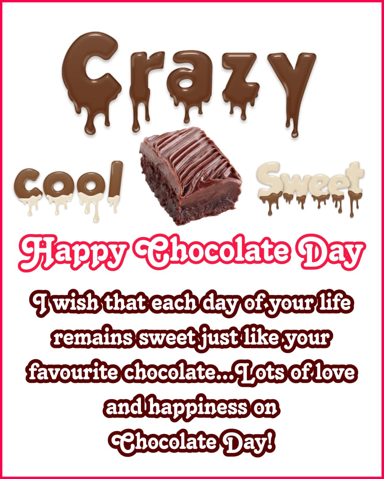 Happy Chocolate Day - Wishes - Images - Photos - Wallpapers