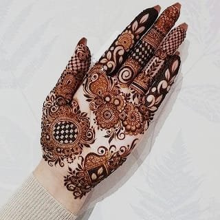 Mehndi design simple and easy