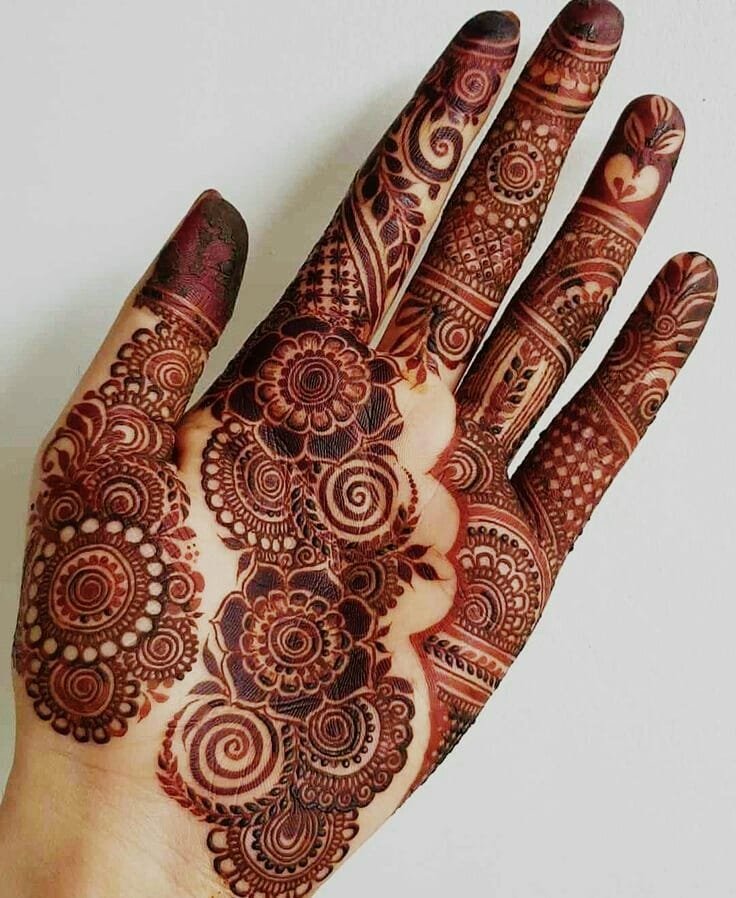 Mehndi design simple and easy