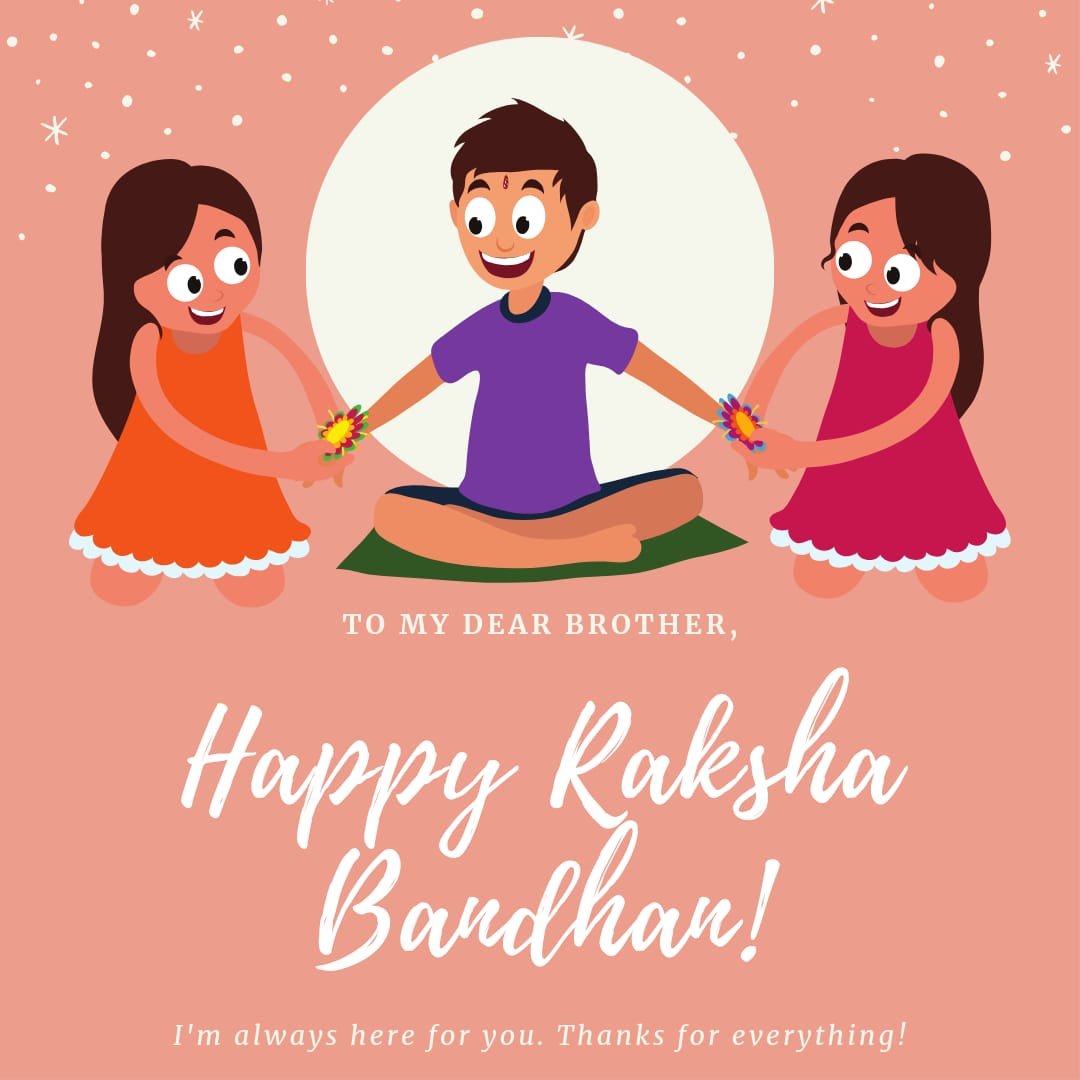 Happy Raksha Bandhan photo wallpaper Download