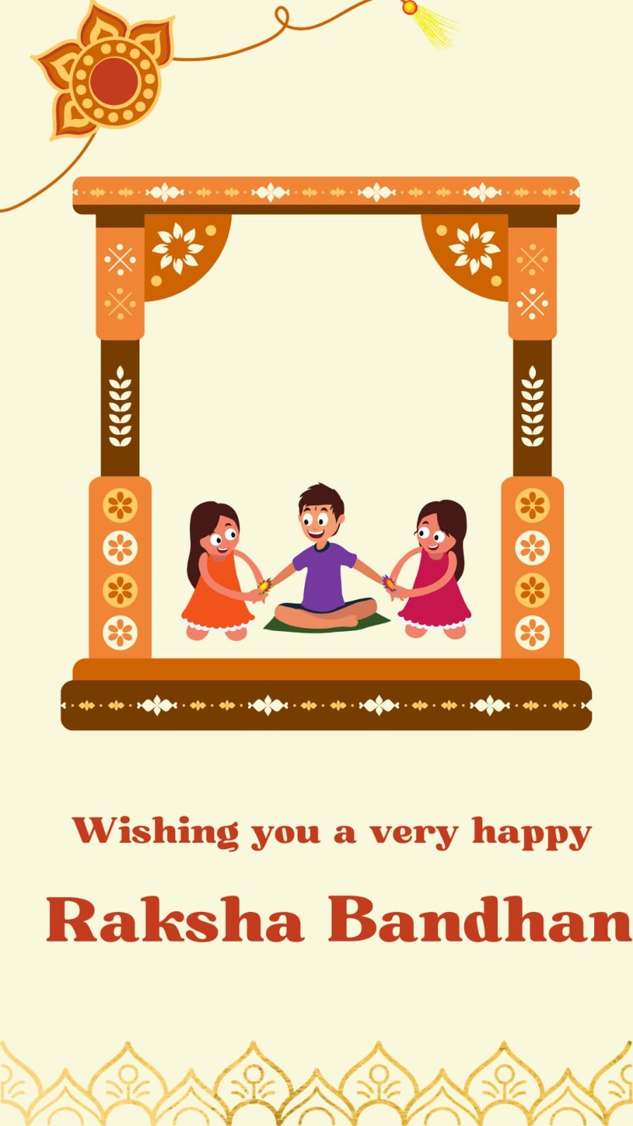 Happy Raksha Bandhan photo wallpaper Download