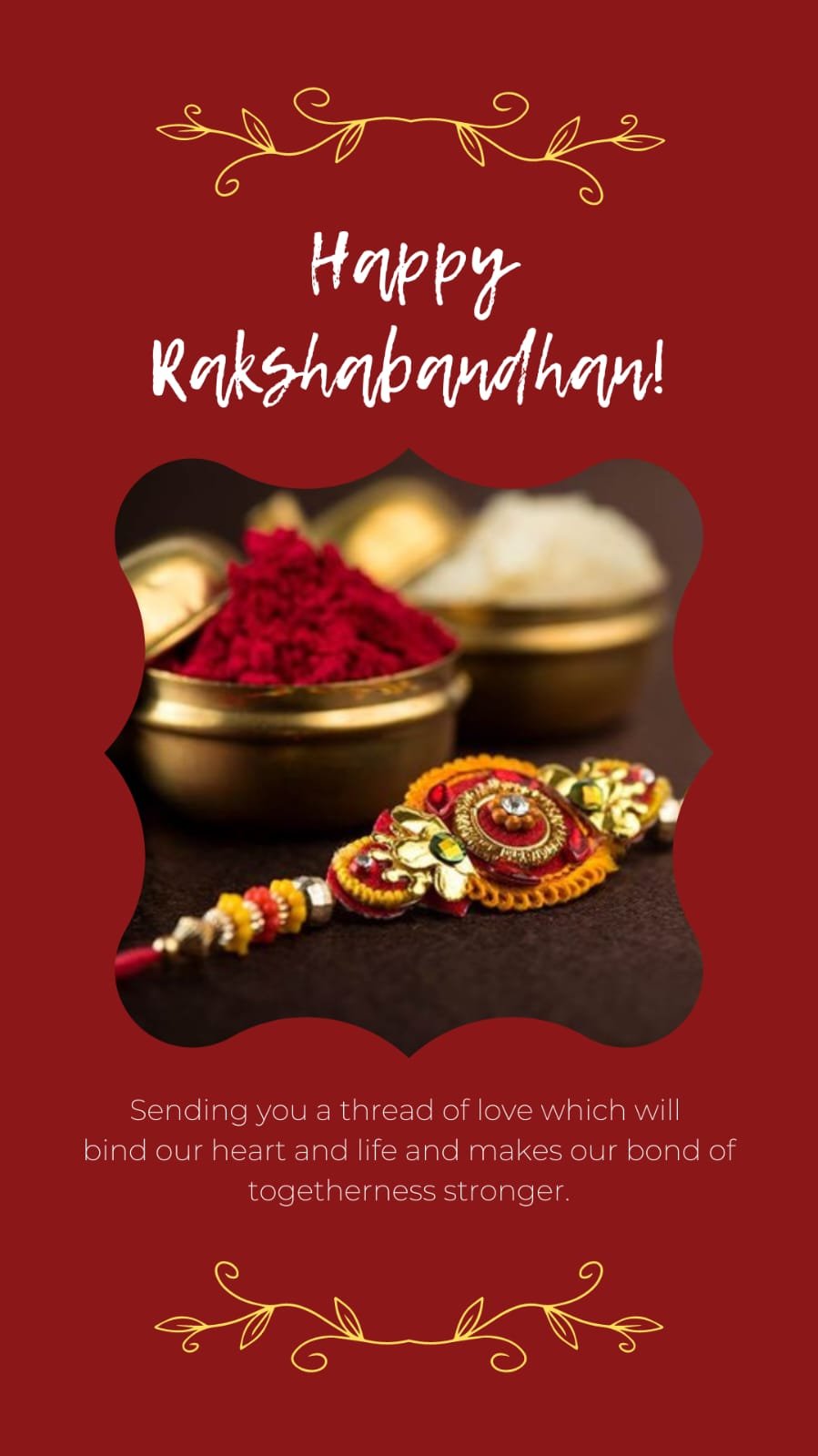 Happy Raksha Bandhan photo wallpaper Download