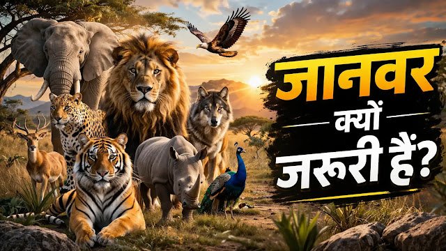 जानवर क्यों जरूरी हैं? प्रकृति और इंसान के लिए पशुओं का महत्व (5 बड़े कारण)