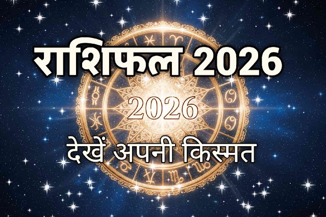 राशिफल 2026 (Horoscope 2026) मेष से मीन: सम्पूर्ण भविष्यफल किसकी चमकेगी किस्मत?