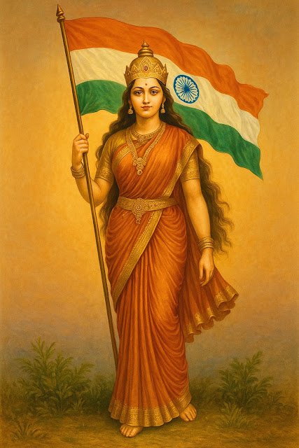 Bhart Mata ki Aatri Photo Wallpapar HD
