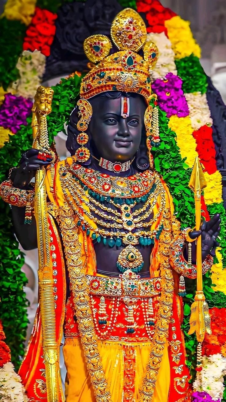 Ayodhya Ram Lalla Original Murti HD Photo