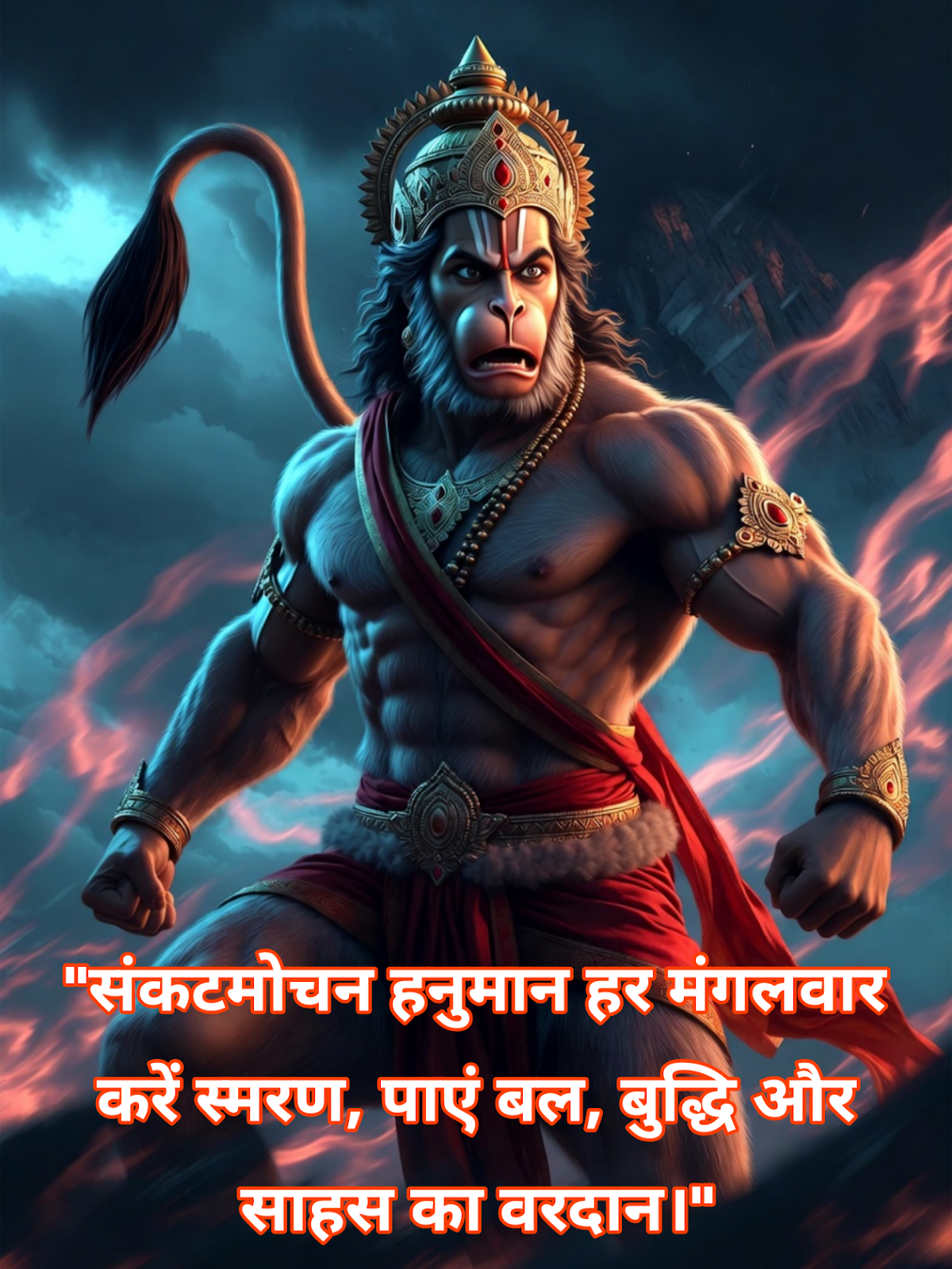 hanuman ji mangalwar poster
