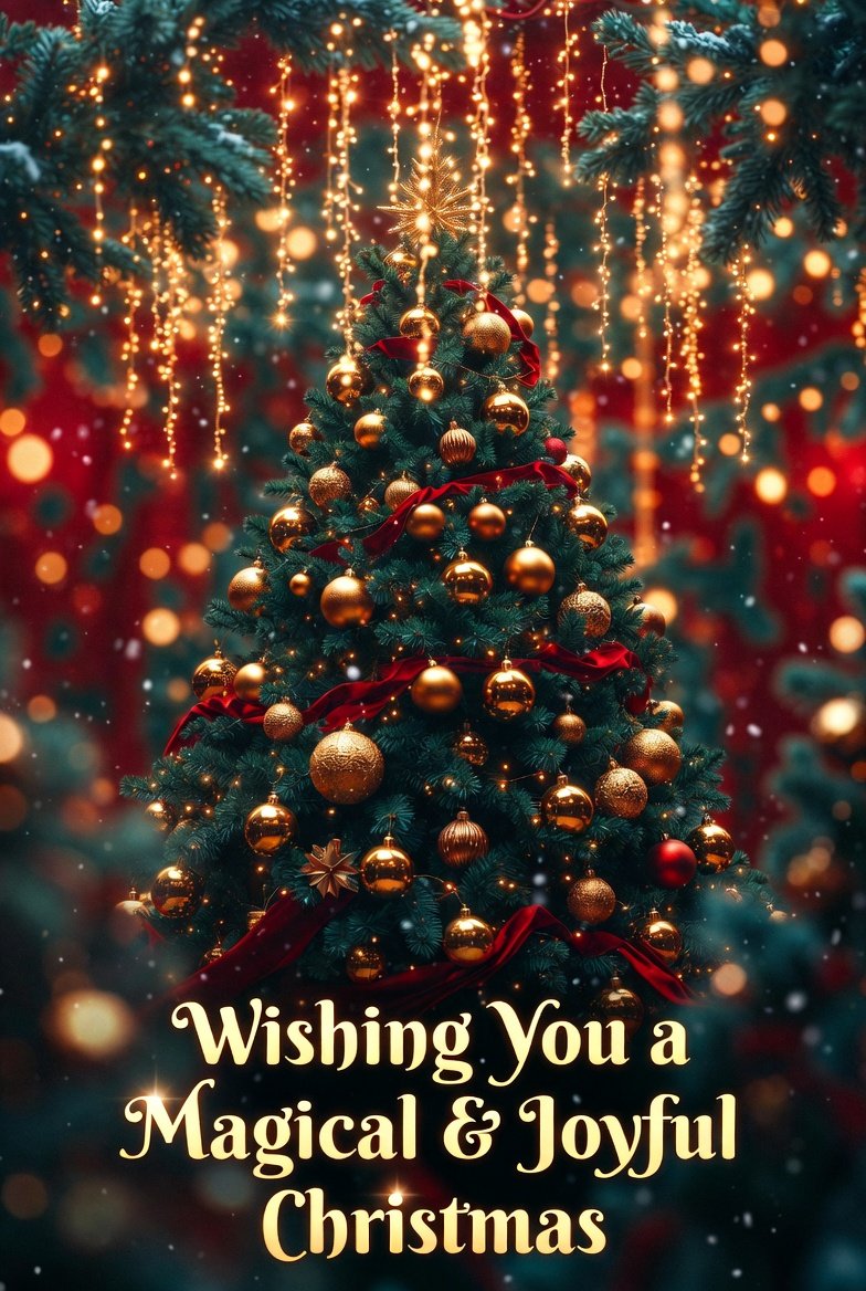 Festive Merry Christmas Wishes 2025