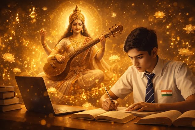Vasant Panchami 2026: पढ़ने में मन नहीं लगता? (Saraswati Focus Timer Tool)