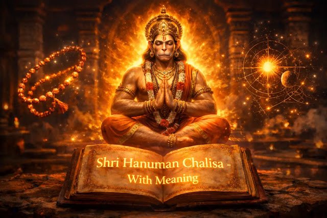 हनुमान चालीसा: संपूर्ण अर्थ, पाठ विधि, वैज्ञानिक लाभ और डिजिटल संकल्प जाप का महत्व
