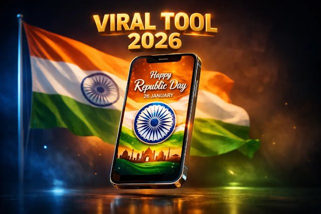 🇮🇳 26 January Viral Status Maker Tool : 1 क्लिक में बनाएं ऐसा धांसू स्टेटस | Republic Day Wishing