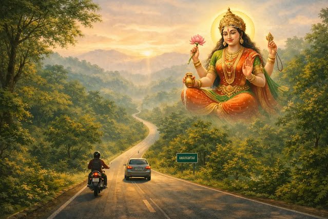माँ नर्मदा जी का उद्गम स्थल अमरकंटक कैसे जाएँ | पूरा रास्ता, खर्च और जानकारी