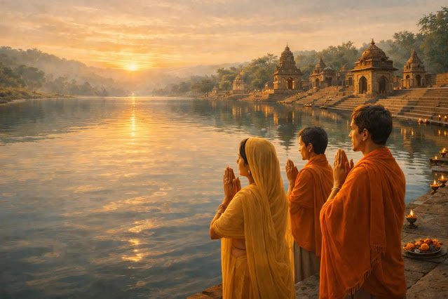 नर्मदे हर का अर्थ और महत्व: माँ नर्मदा की कृपा पाने का दिव्य मंत्र