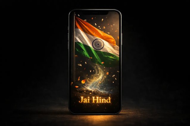 हर मोबाइल में तिरंगा: डिजिटल तरीके से फहराएं अपना गौरव (Republic Day Special) 🇮🇳