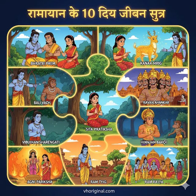 रामायण के 10 अनमोल जीवन सूत्र: आधुनिक जीवन में मर्यादा, प्रेम और धर्म की सीख