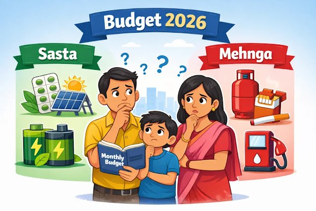 Budget 2026 में क्या सस्ता हुआ और क्या महंगा? पूरी लिस्ट आम आदमी के लिए