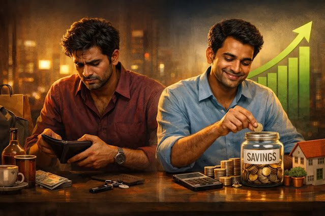 ₹500 रोज बचाने वाला आदमी 10 साल बाद कहाँ पहुँचता है? कमाई नहीं, बचत अमीर बनाती है