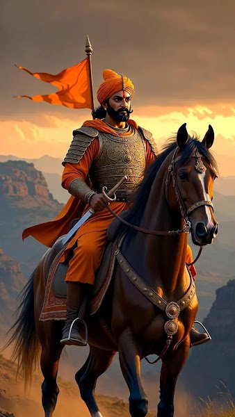 Shivaji Maharaj 4K Photo Full Screen