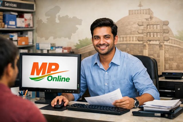 MP Online Kiosk Registration 2026: खुद एमपी ऑनलाइन रजिस्ट्रेशन कैसे करें (Step-by-Step प्रोसेस और कमाई)