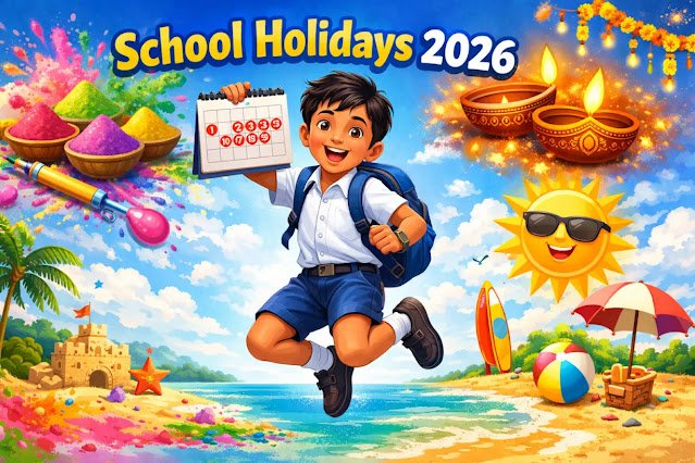 School Holidays 2026: बच्चों की बल्ले-बल्ले! 2026 में कब-कब बंद रहेंगे स्कूल? देखिये छुट्टियों की पूरी लिस्ट