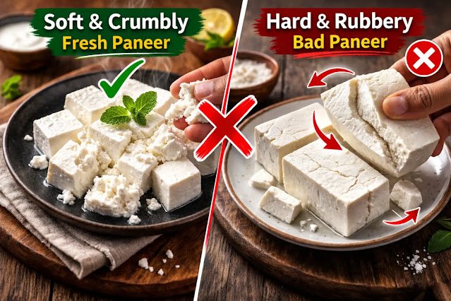 Nakali Paneer kaise pahchane : कहीं आप भी ‘डिटर्जेंट’ वाला पनीर तो नहीं खा रहे? घर बैठे असली-नकली की पहचान के 10 तरीके।