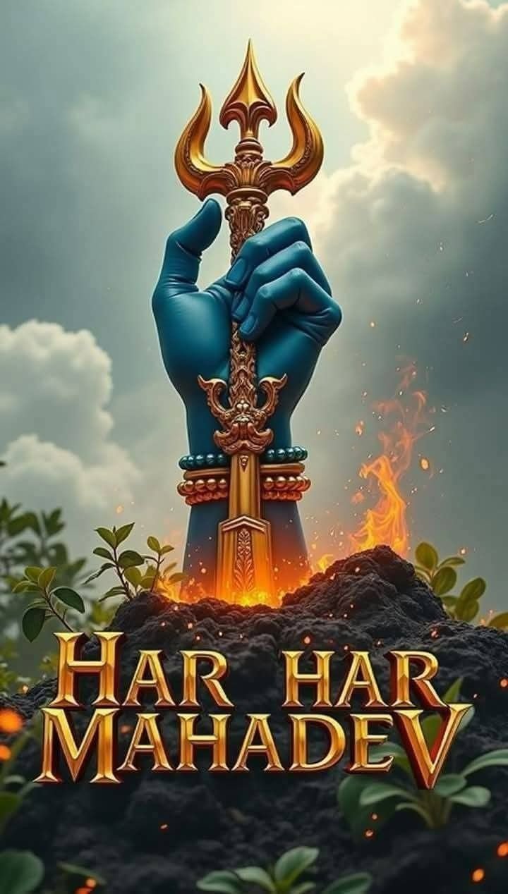 Traditional Lord Shiva Painting for Status
