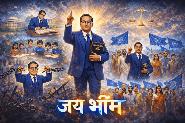 Jay Bhim AI Photo Prompt | Babasaheb Ambedkar 4K Wallpaper, DP, Status Video & Cinematic Portrait Ideas