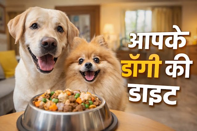 घर के पालतू कुत्ते को क्या खिलाना चाहिए?
