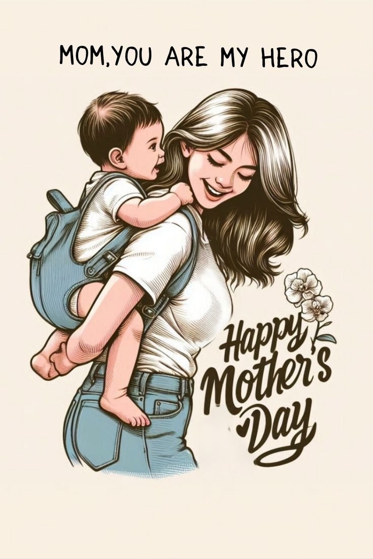 Emotional Mother’s Day Wishes and HD Wallpaper for Pinterest